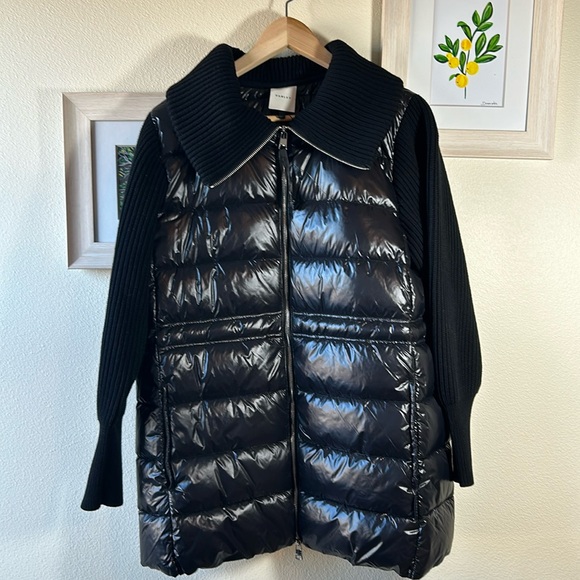 NWT - Varley Arlen Zip Through Jacket size M black